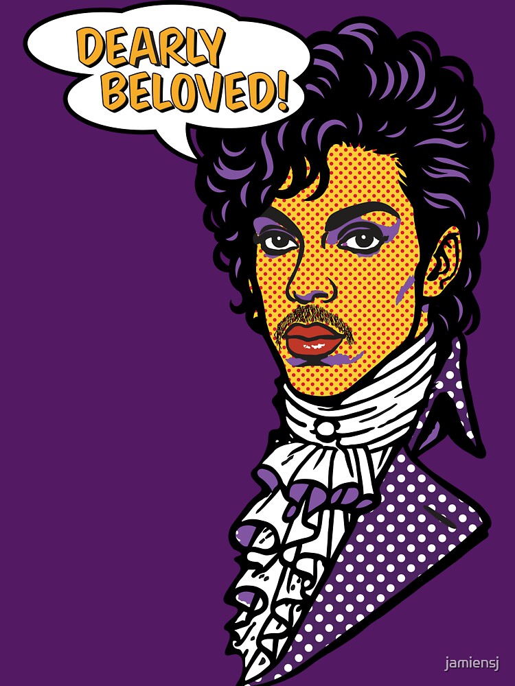 Pop-Art Purple Pop Star – Dearly Beloved! by jamiensj