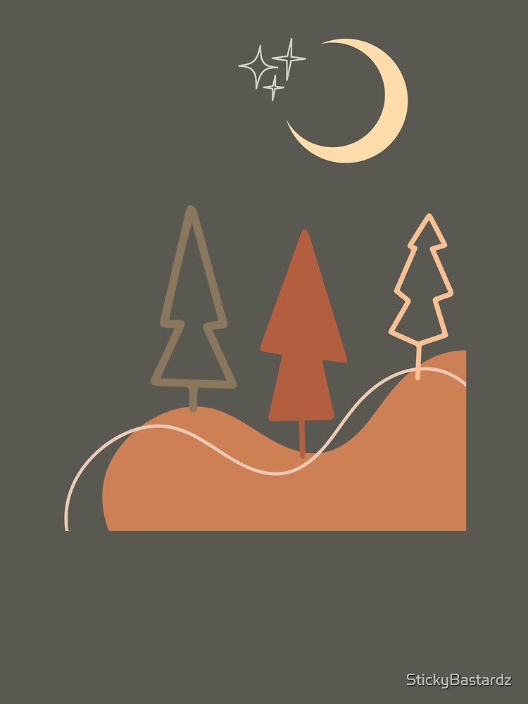 Nature Minimalist Aesthetic Landscape Design by StickyBastardz