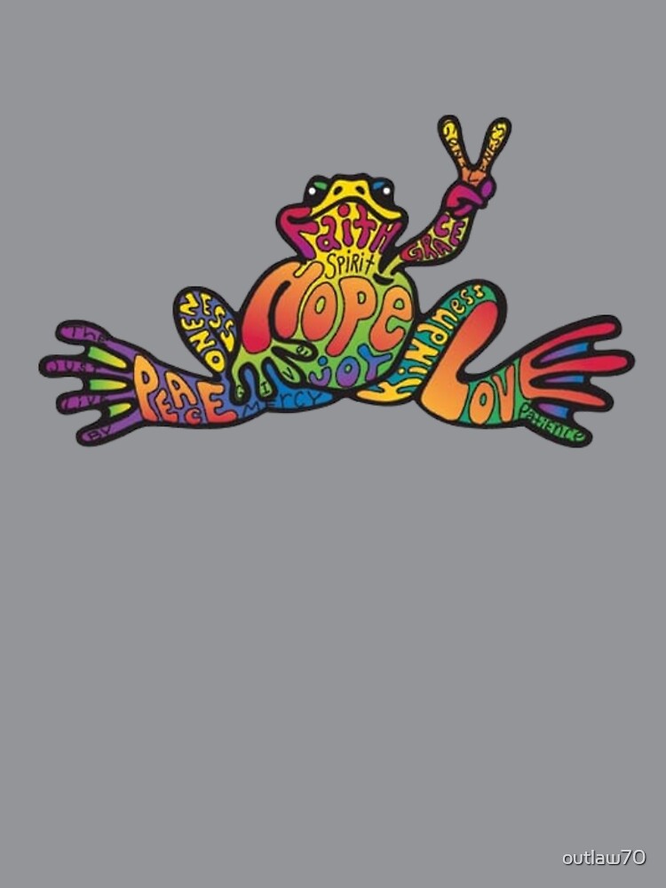 Peace hope faith frog by outlaw70