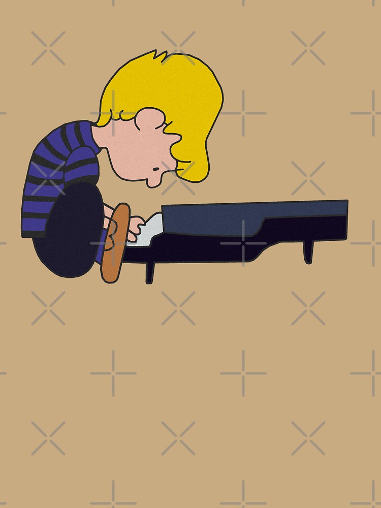 Schroeder Vintage Peanuts Greatest Hits Dance by fahhmemedropss