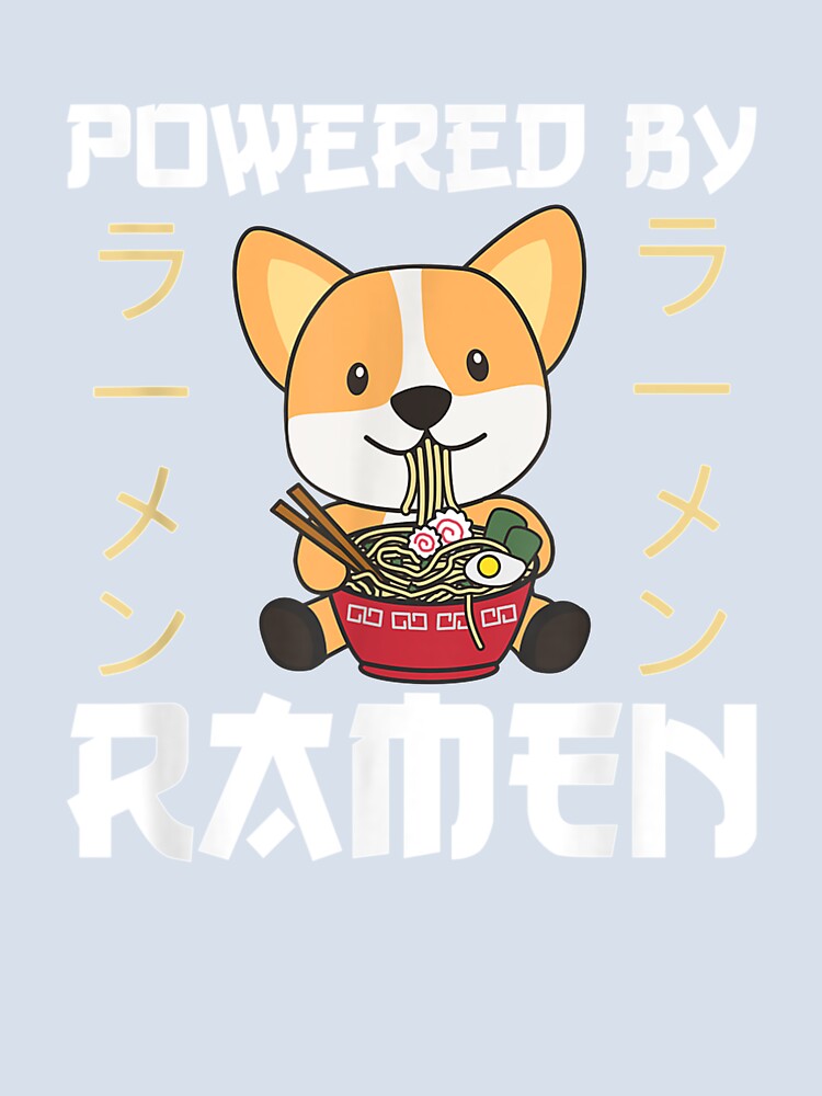 Corgi Powered Ra Japanese Noodle Dogs by tolivia