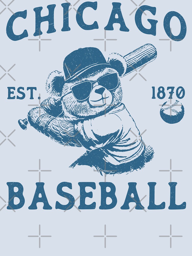 Grunge Chicago Baseball by ParadoxoMario