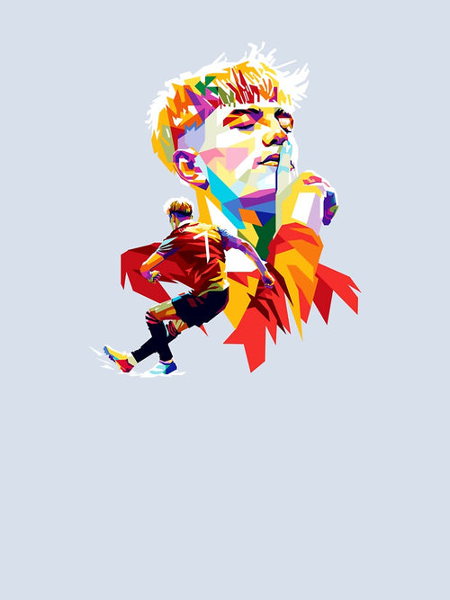Alejandro Garnacho Pop Art by Hailieiller