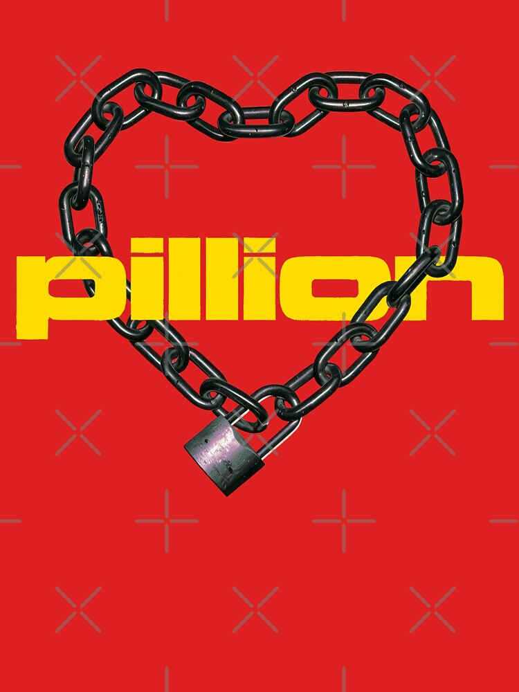 Pillion Movie Heart Chain Industrial Graphic Art by ironpalette