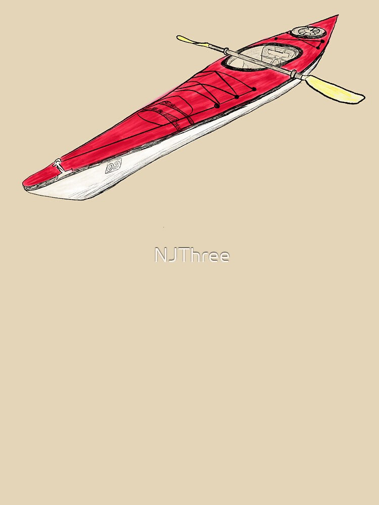 Red Kayak by NJThree