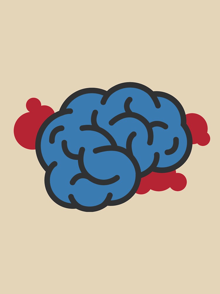 Brain Pattern - Scary Halloween Party, Christmas and Birthday Gift Ideas by ASClothDesign