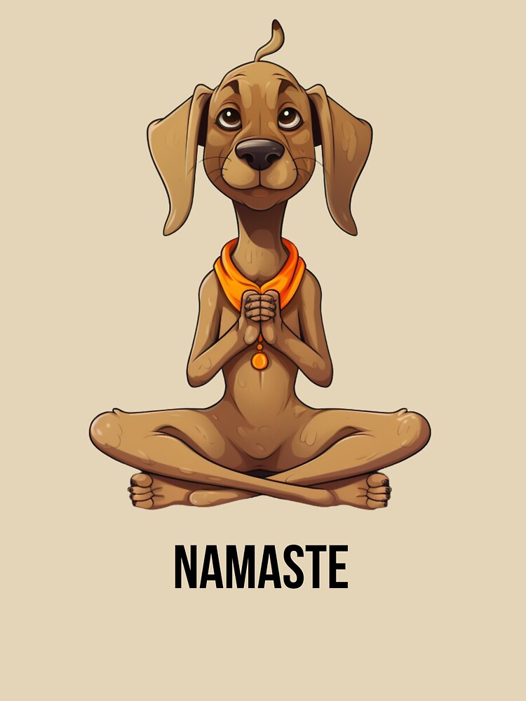 Dog Yoga - Namaste by SunnMoonHB