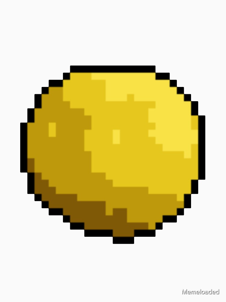 Pixel Art Yellow Fruit by Memeloaded