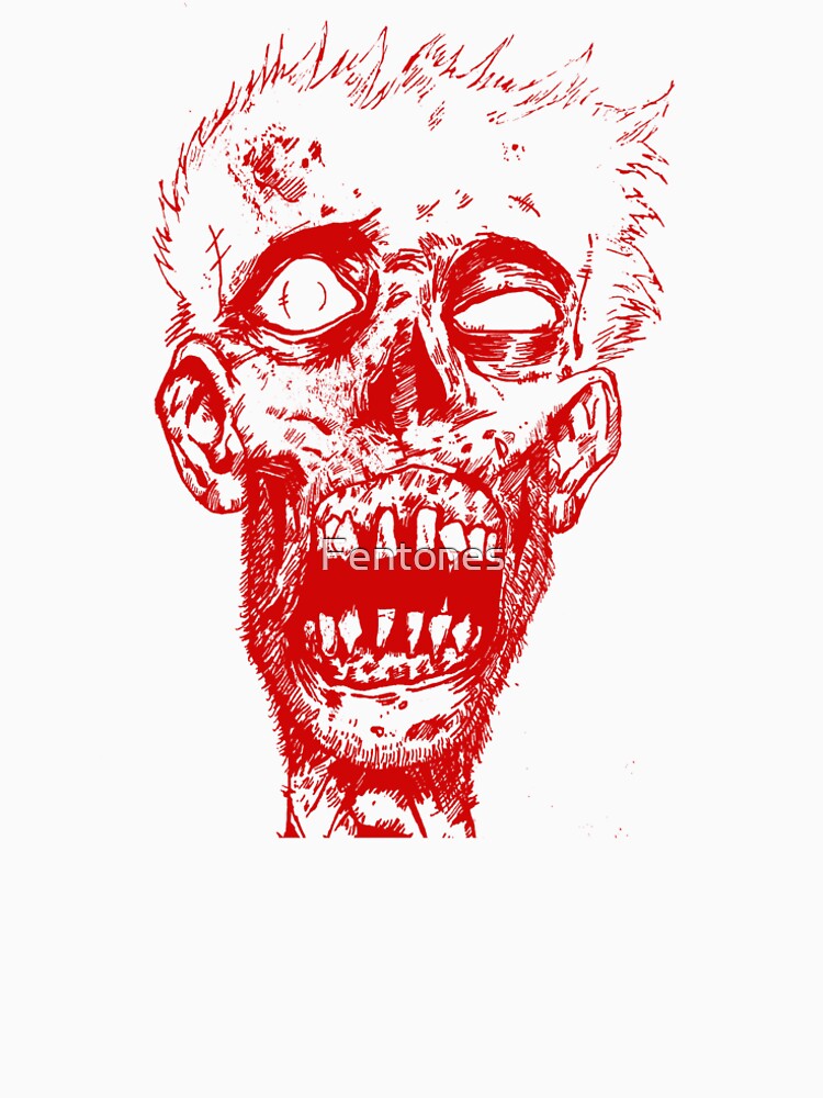 Zombie man red by Fentones