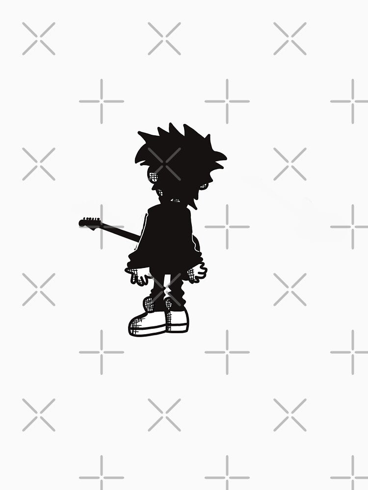Robert Smith (The Cure) cartoon by freeberz