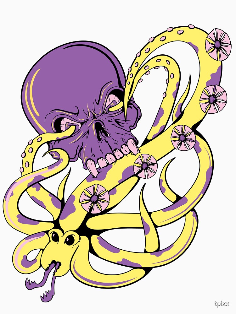 Skull Squid Snack by tpixx
