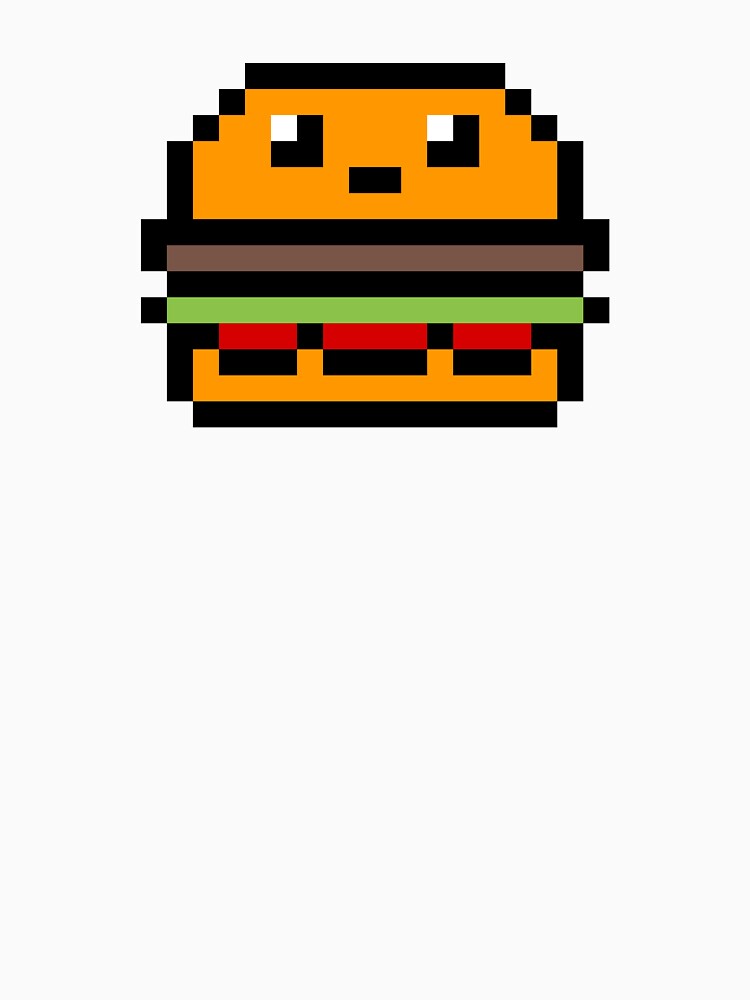 pixel hamburger by Lithium Cavern