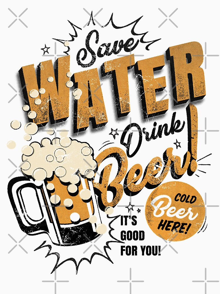 Save Water Drink Beer | Conservationist Beer Mugs by Asiatravelguy