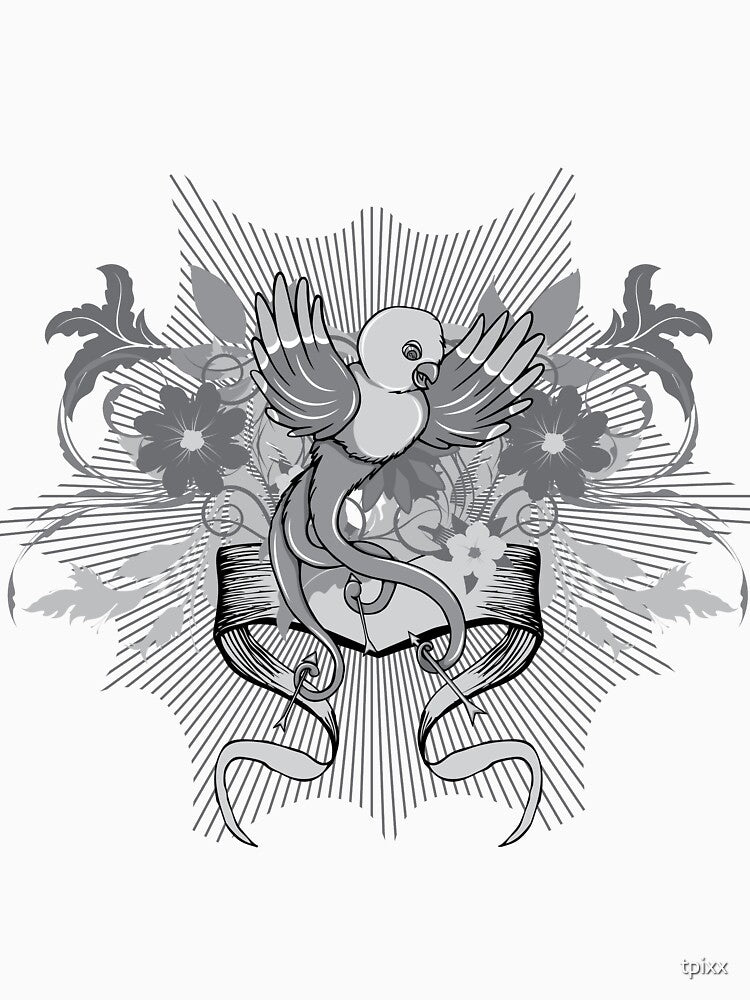 Lovely Bird Drawing by tpixx