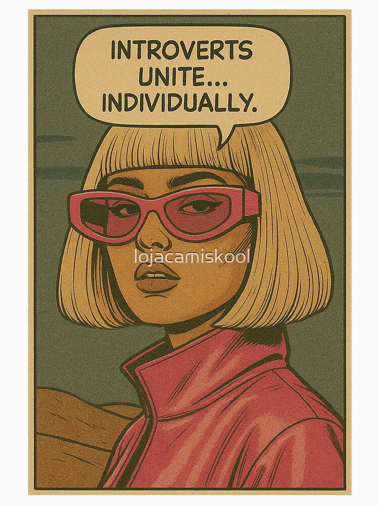 Introverts unite… individually by lojacamiskool