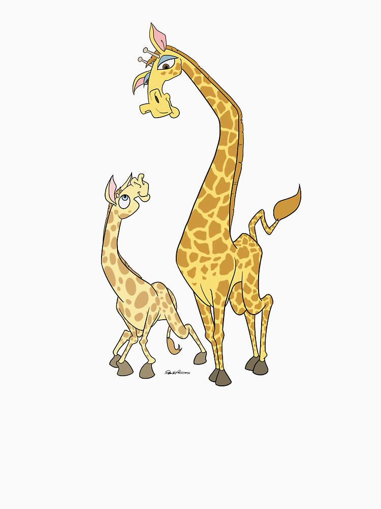 Giraffes 1 by Chumpmonkey Art