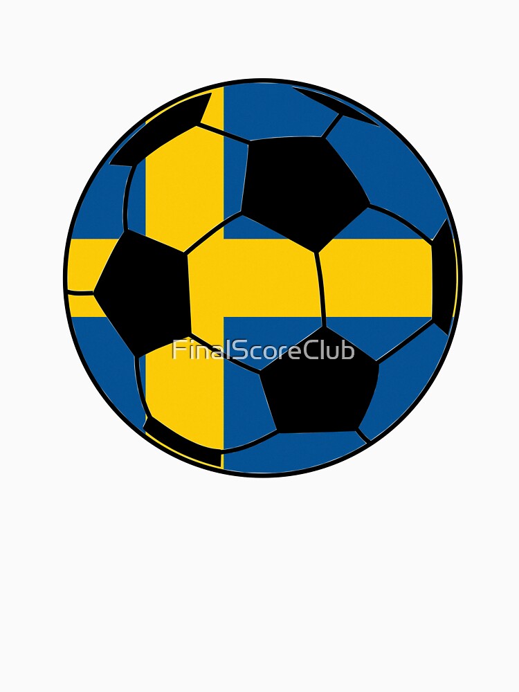Sweden Flag Soccer Ball by FinalScoreClub