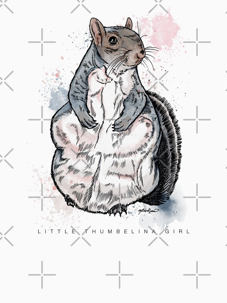 Watercolor Thumbelina by ThumbelinaShop