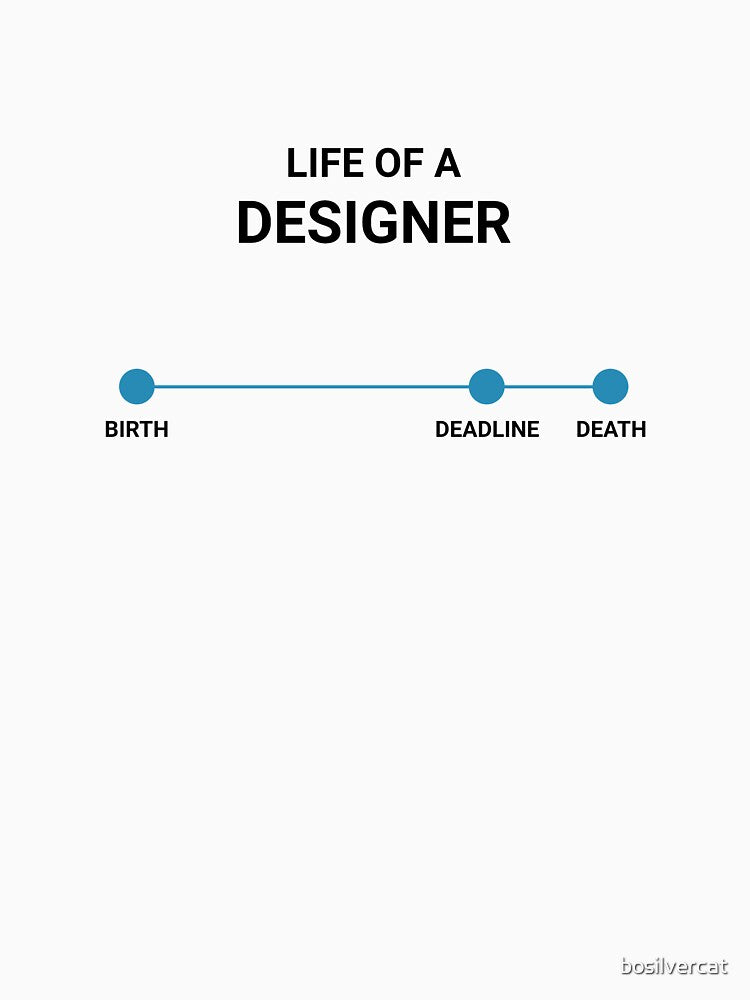 Life of A Designer Timeline Joke by bosilvercat