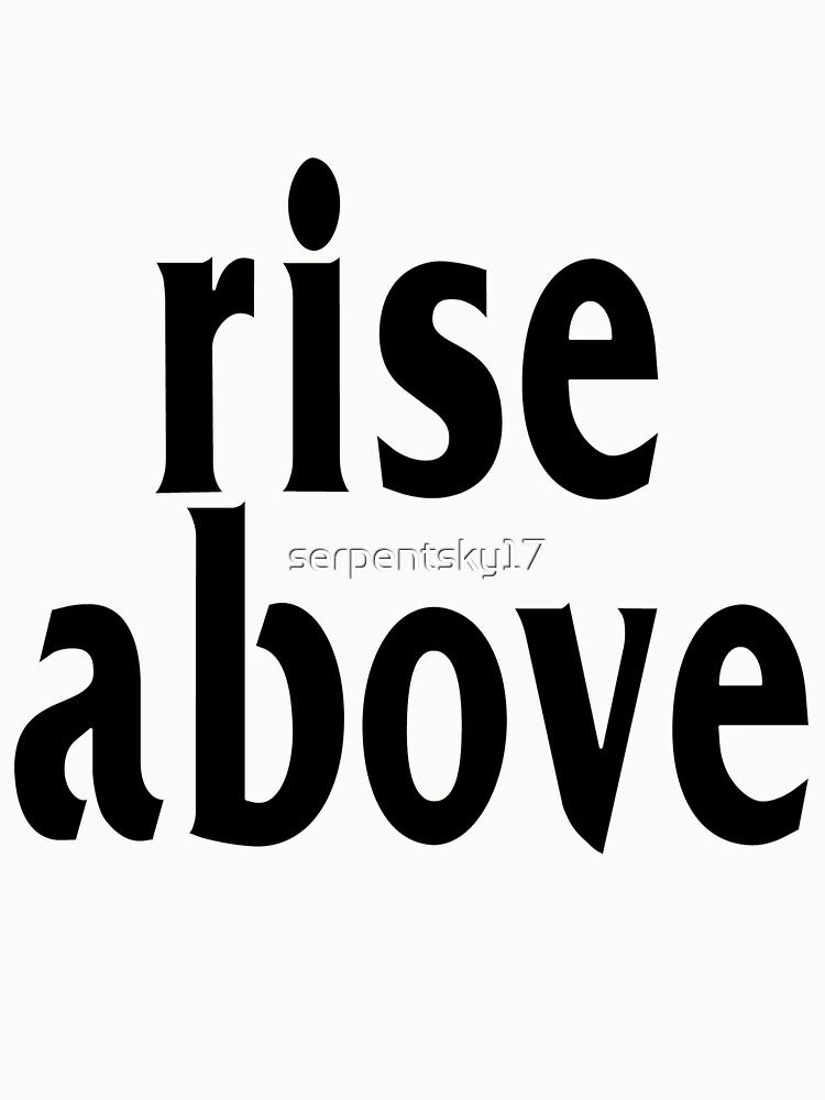 Rise Above - Punk Rock by SerpentSkyArts