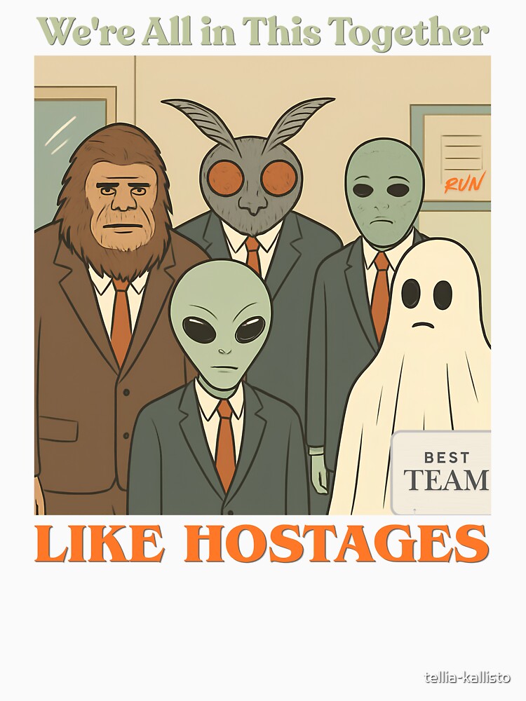 We're All in This Together Like Hostages Sarcastic by tellia-kallisto