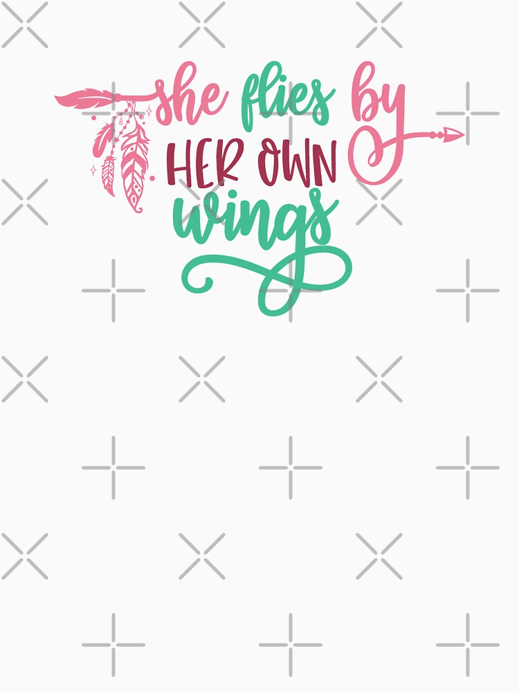 She Flies By Her Own Wings Hippie Boho Chic by ThreadsNouveau
