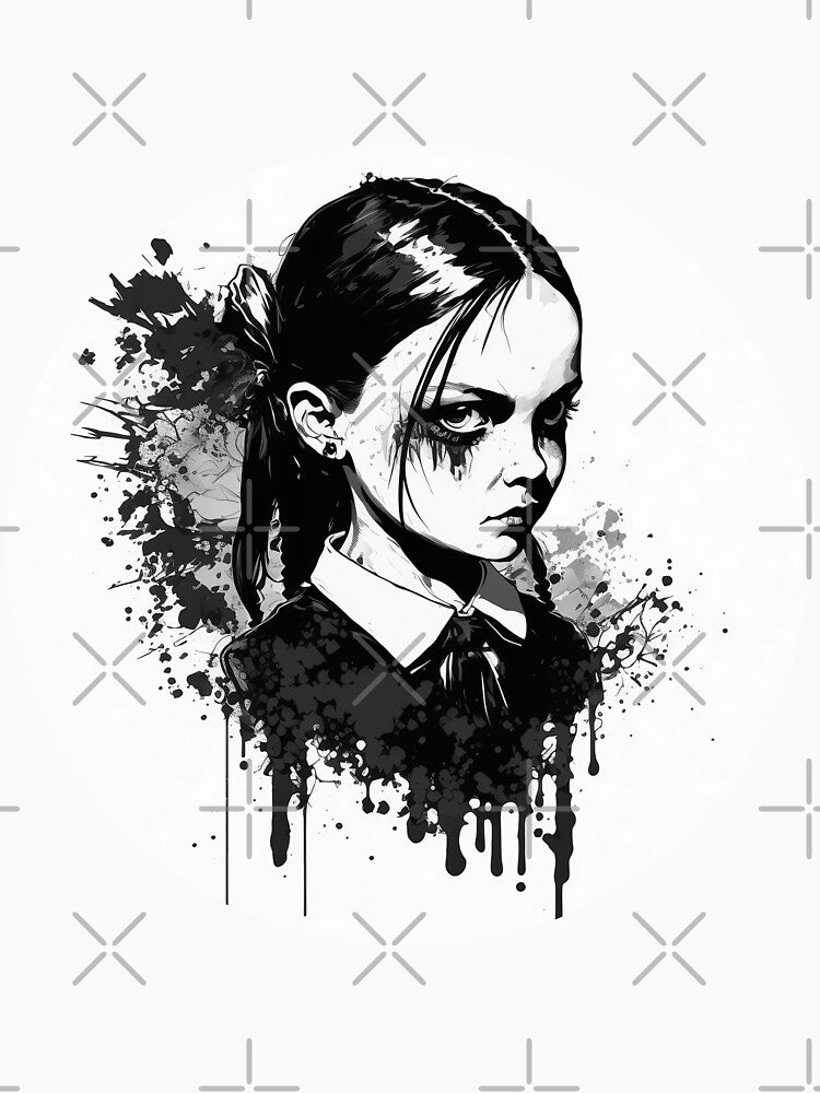 Lillian, Young Goth Girl by Electric-Llama