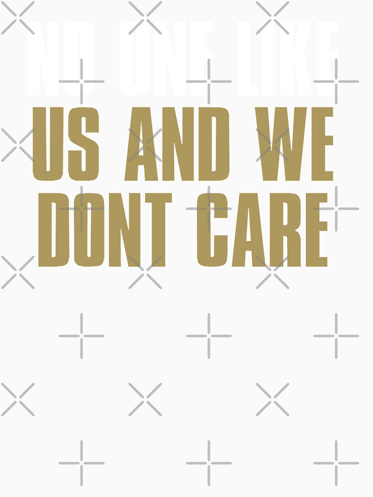 No One like Us and We dont care, San Francisco Sports Red by elhefe