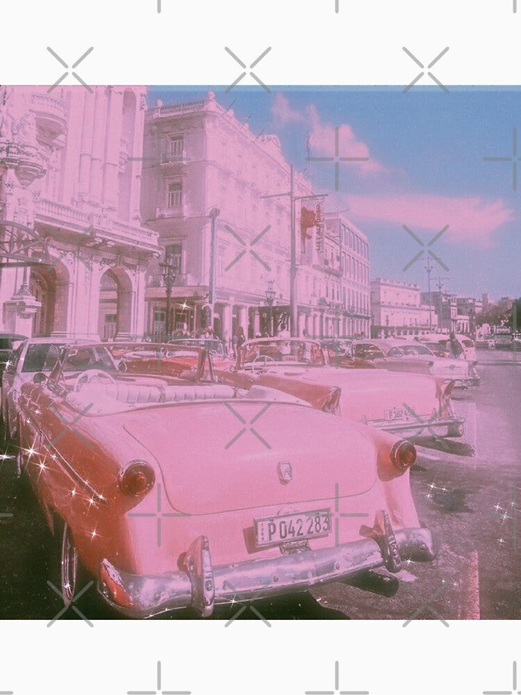 vintage pink city by sqftv