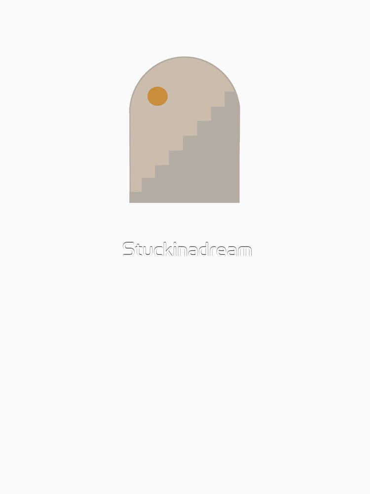 Minimalist neutral print by Stuckinadream