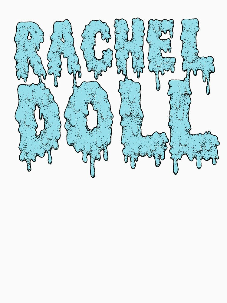 Rachel Doll Slime Letters Blue by Rachel Doll