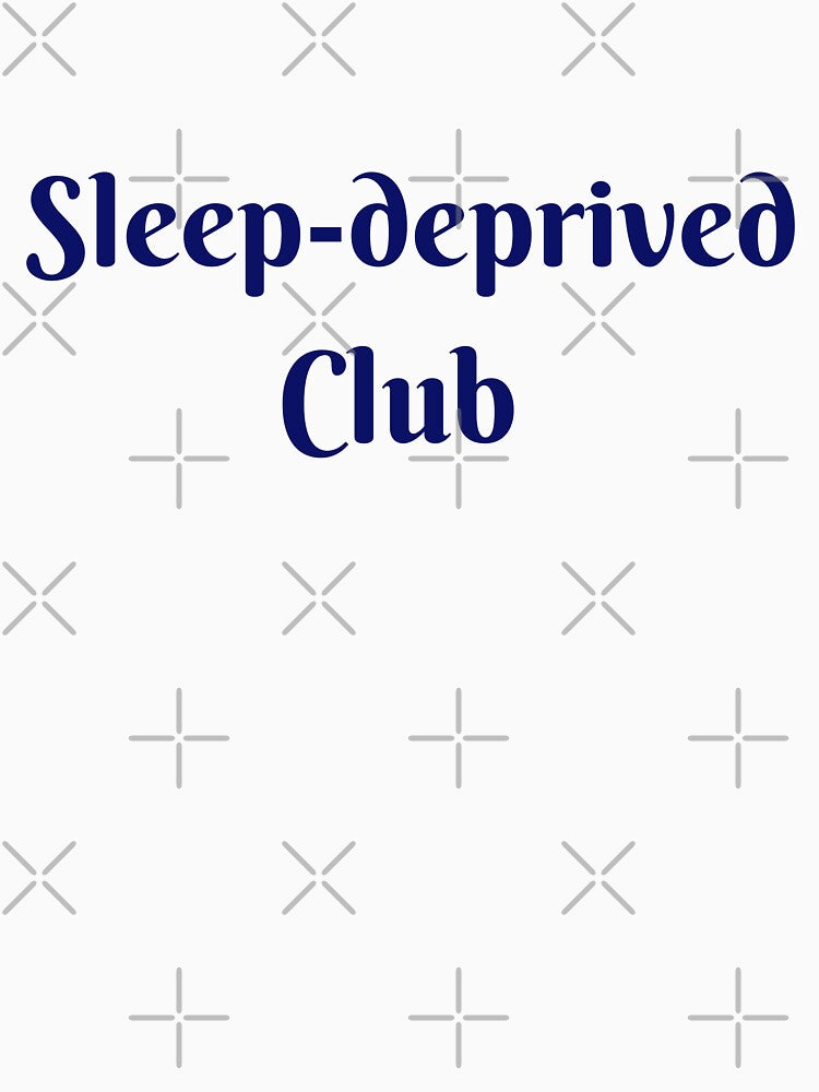 Sleep deprived in blue font by artbleed