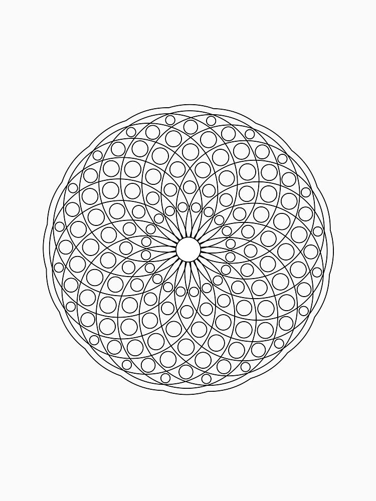Mandala no 8 - inverted by adiosmillet