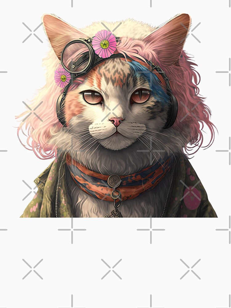 Festival cat by AnimalArtPhotos
