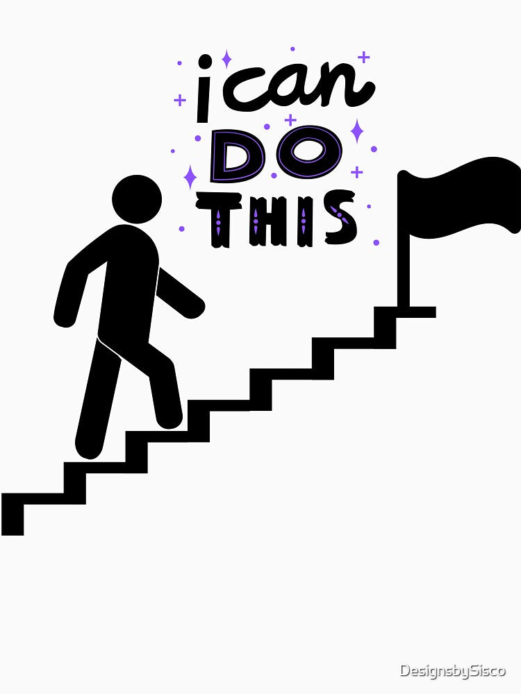 I Can Do This - Motivational Quote on T-Shirts, Mugs, Pillows & Phone Cases by DesignsbySisco