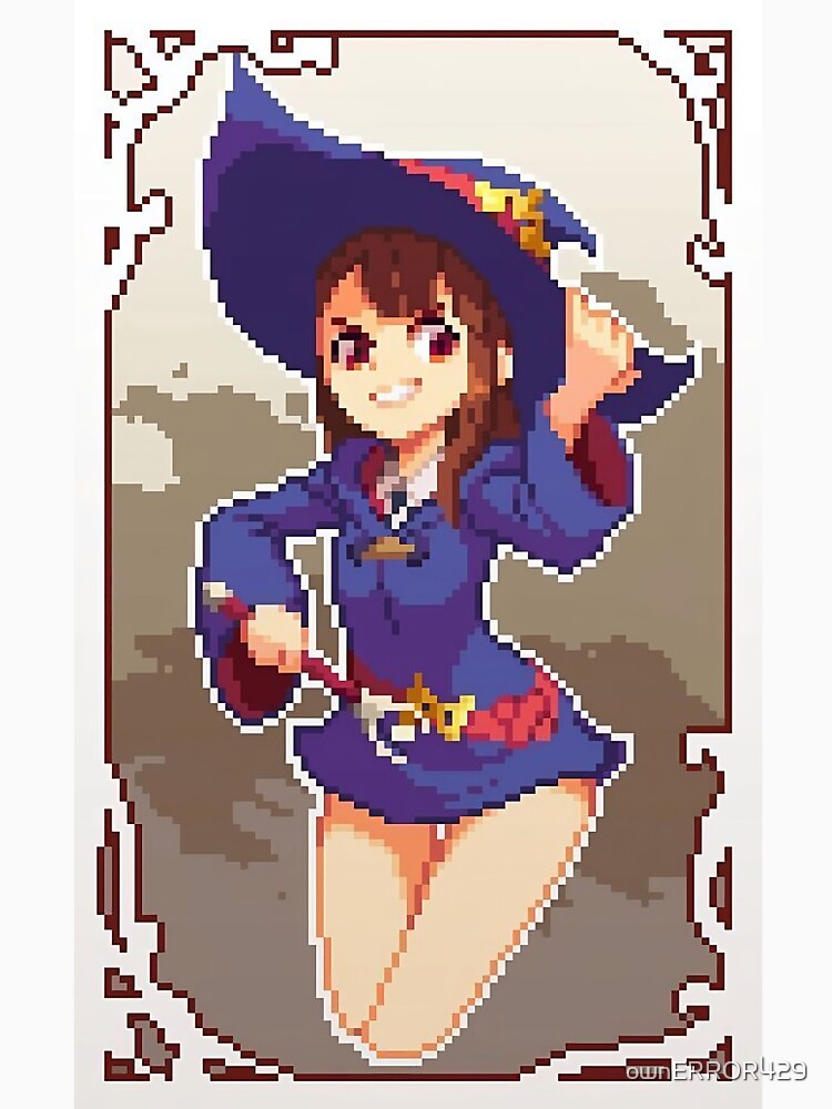Anime pixel art by ownERROR429