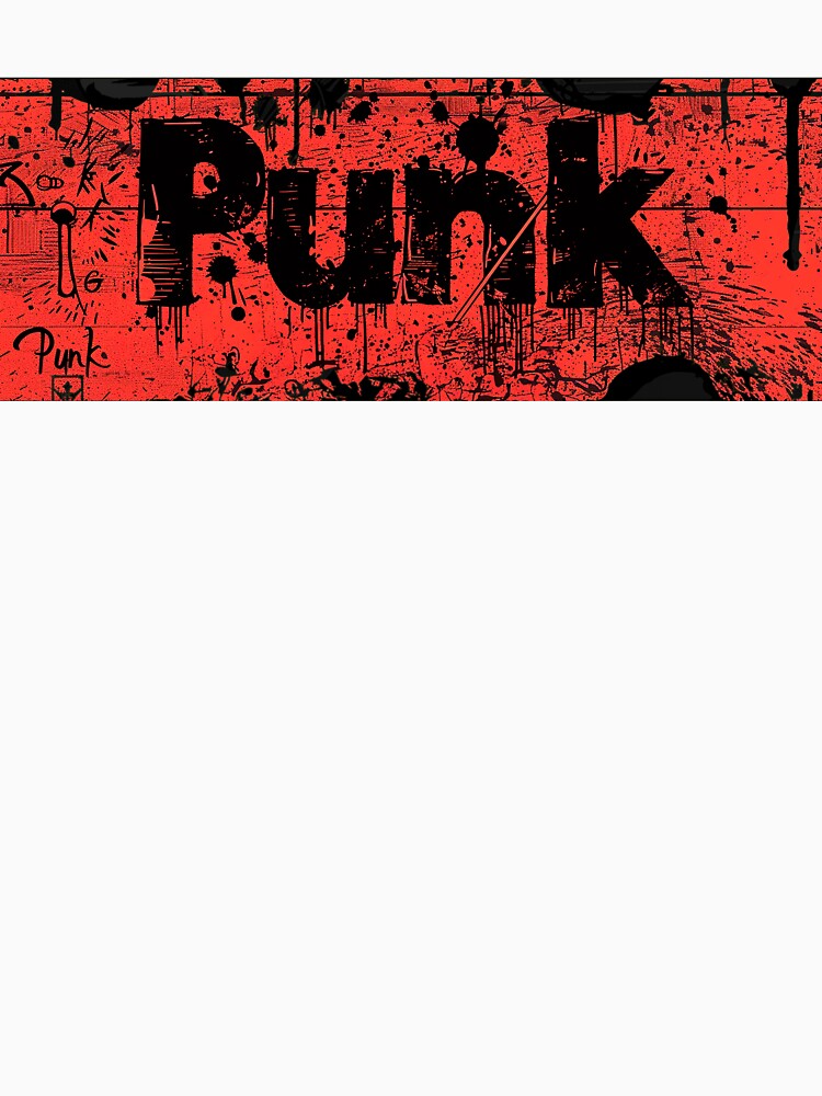Punk - Red and Black Solid by [EverNever] Creative Gear Alternatives