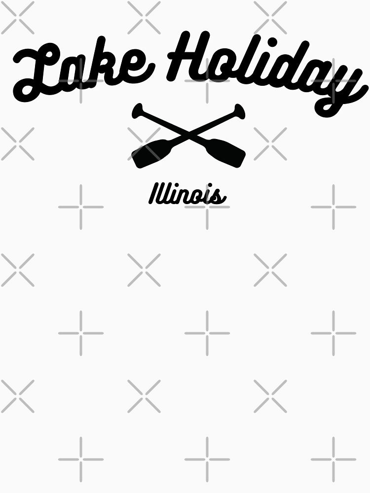 Lake Holiday Illinois by MoodyGoodsStudio