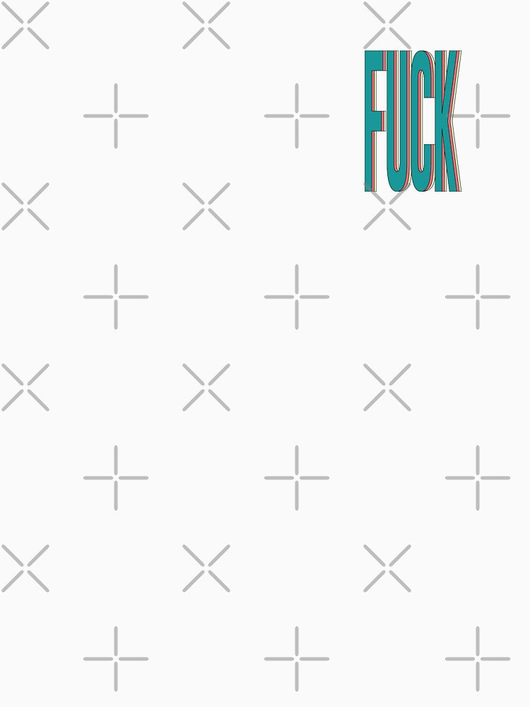 Fuck - Design 2  |  unmotivated funny negative quote by Magic Mango
