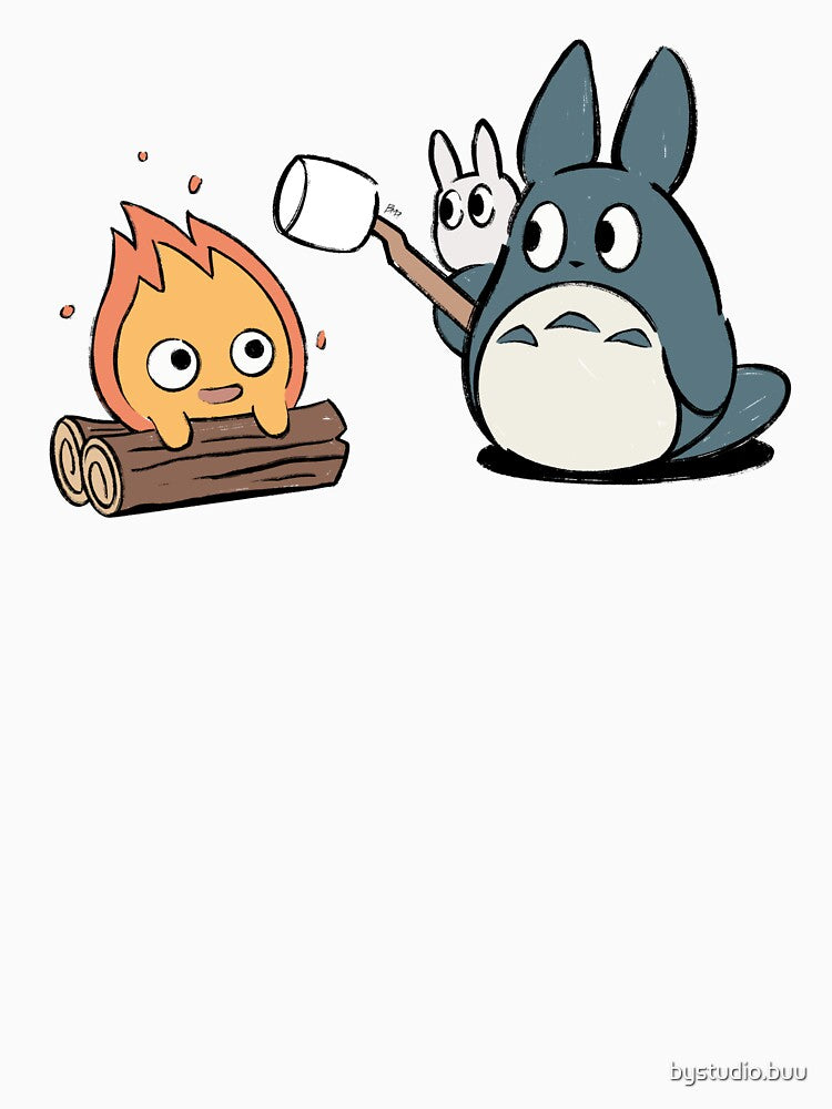 Marshmallow Totoro by bystudio.buu