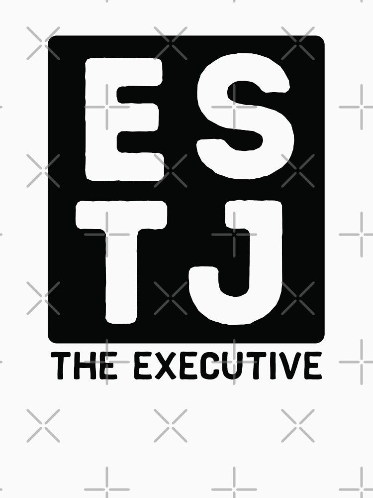 ESTJ - Black Print by teeworthy
