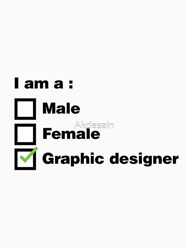 i am a graphic designer by Akdesain
