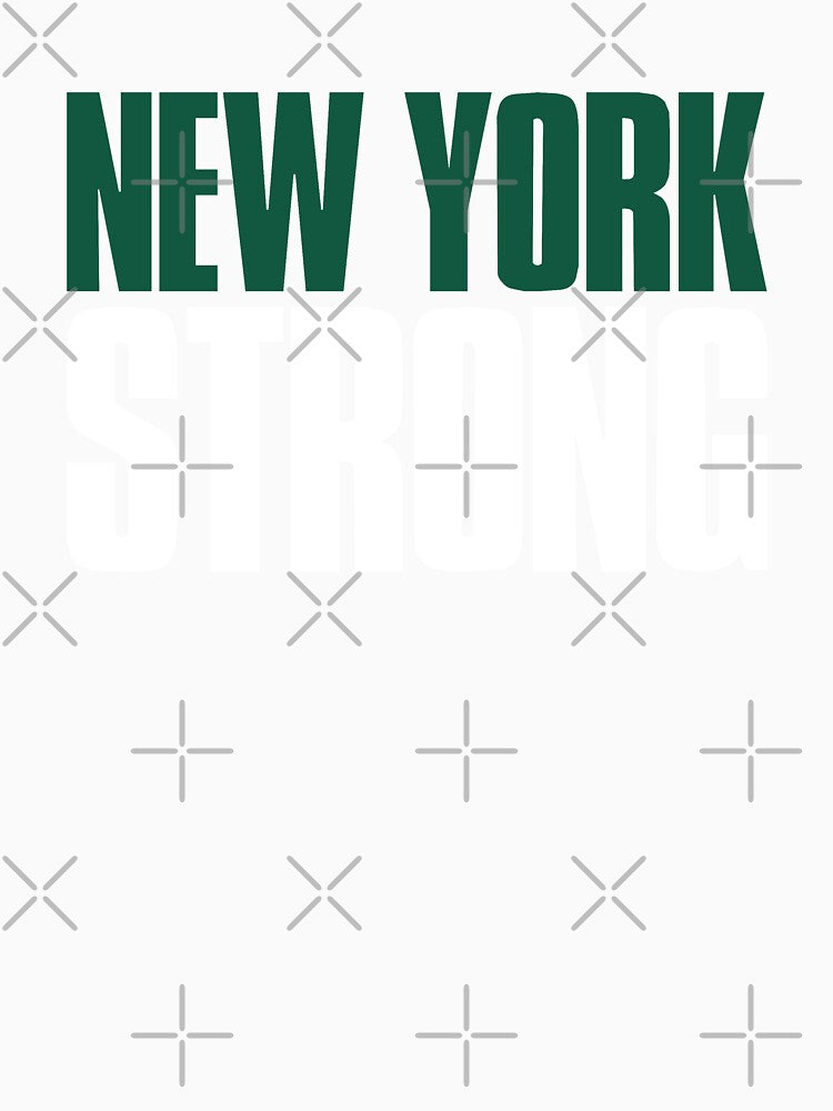 New York Strong Sports Fan Black by elhefe