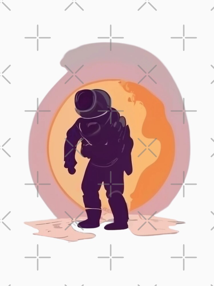 Astronaut Exploring Space/Journey Beyond Earth by Hubert  GrafikaExpressArtistry