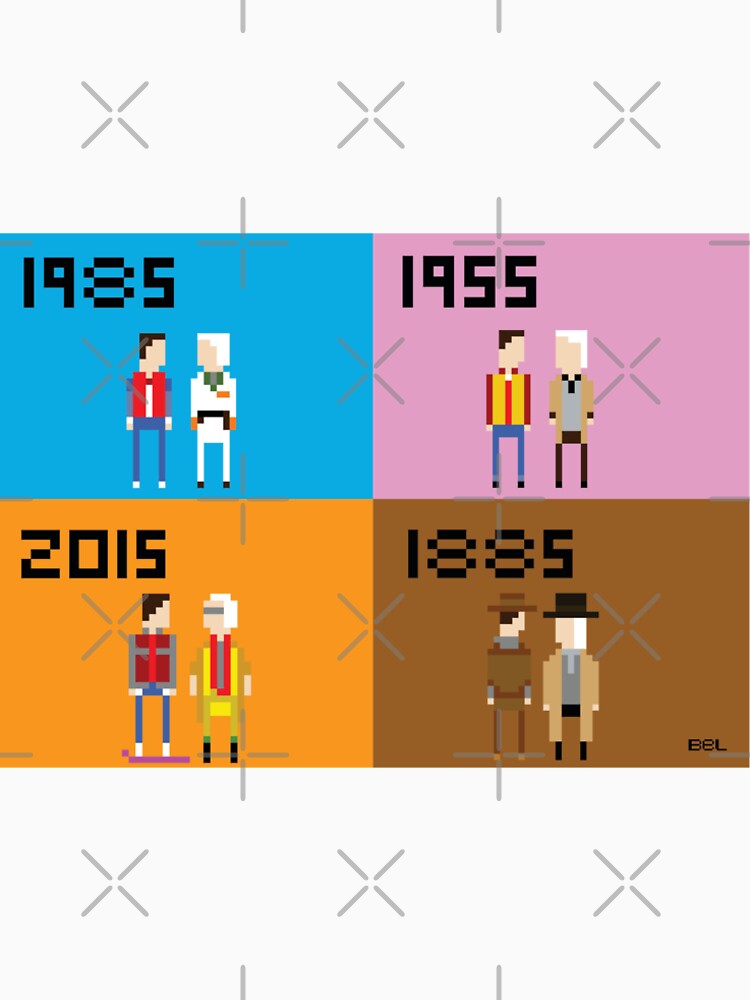 Back To The Future PixelArt by BeltsukiDesing