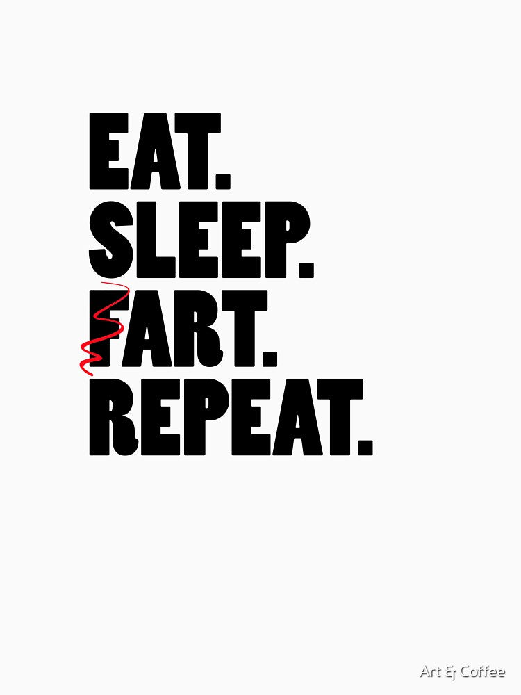 Eat, Sleep, Art, Repeat by Art & Coffee