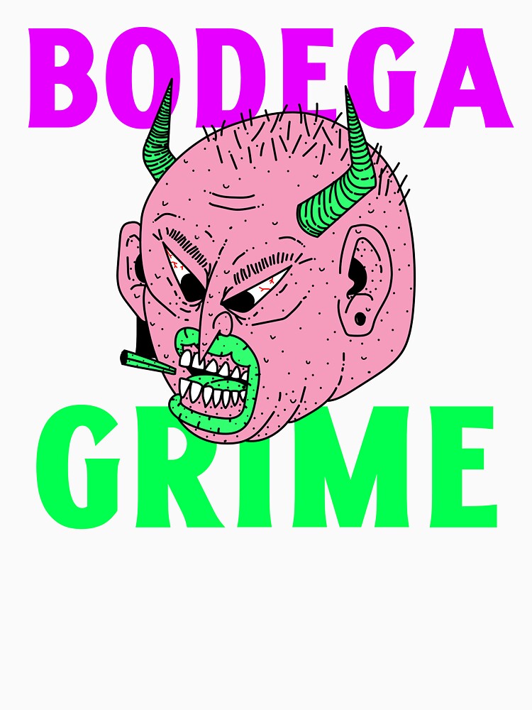 Bodega Grime Nihilist Absurd Silly Dark Humor T-Shirt by StudioTVDinners