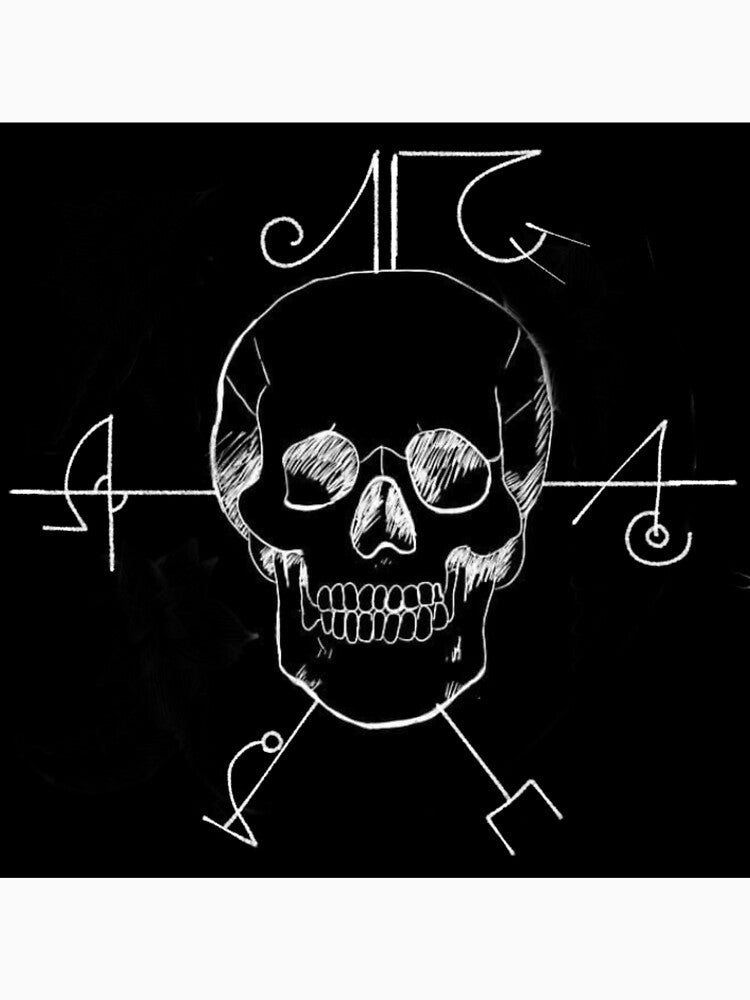 gothic occult skull design by Productsbane