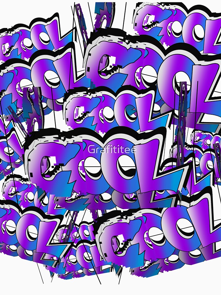 Cool Cool Cool Graffiti Lettering Art Typography by Grafititee