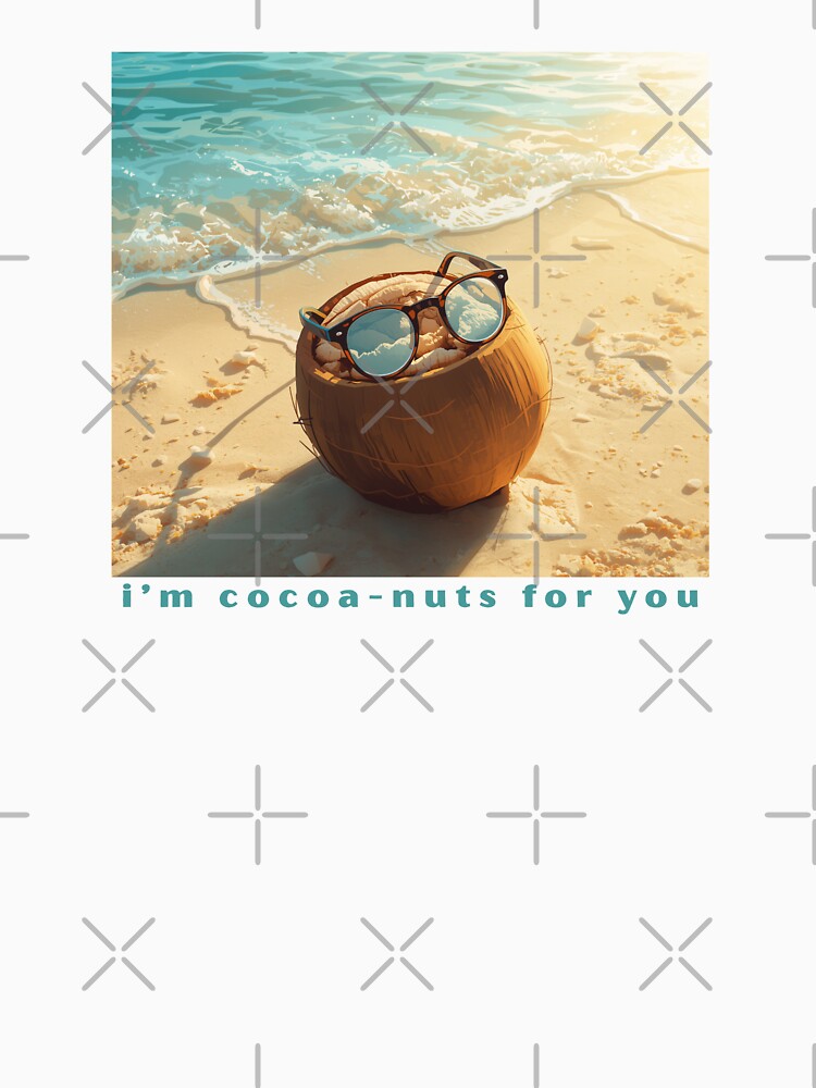 I’m Cocoa-nuts For You - Cute Pun | TeeHee Puns Funny Design by TeeHee Puns